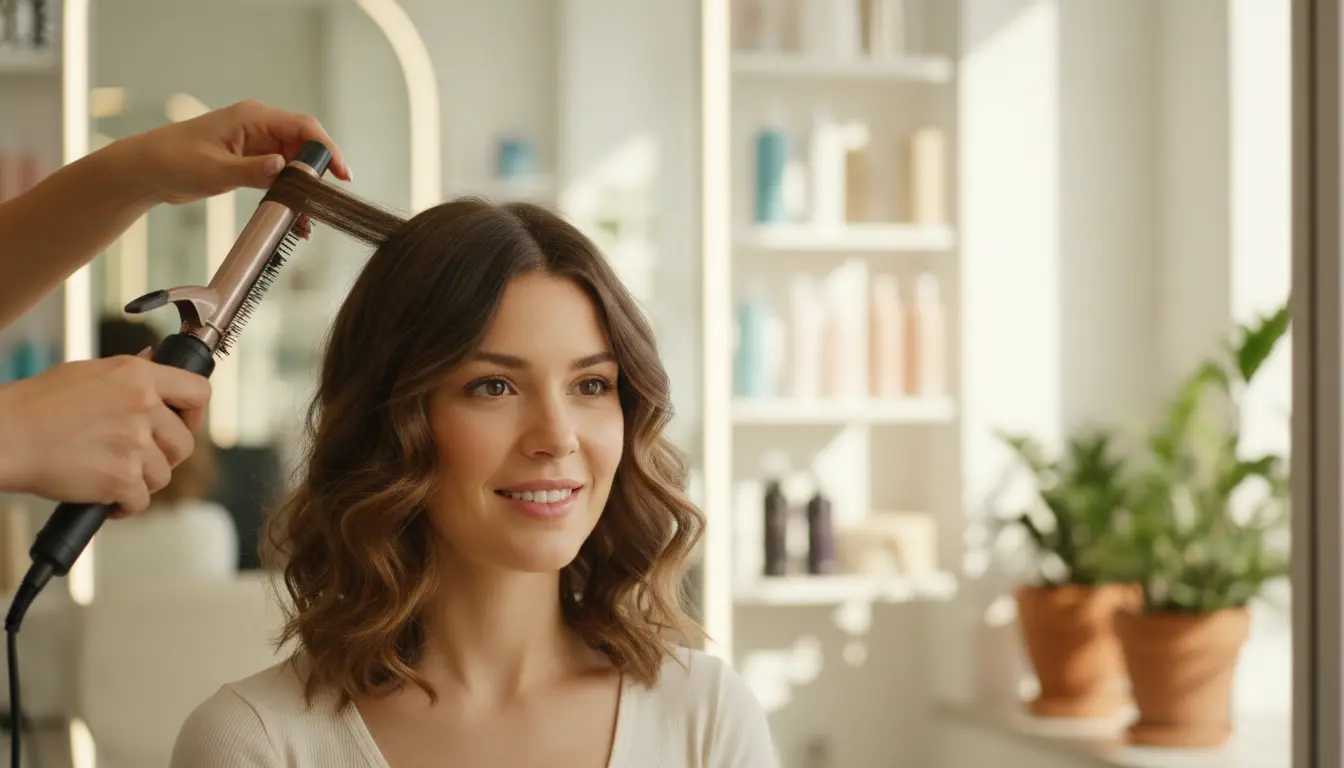 Haar stylen vrouw