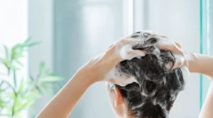 Hibuscrub haar wassen